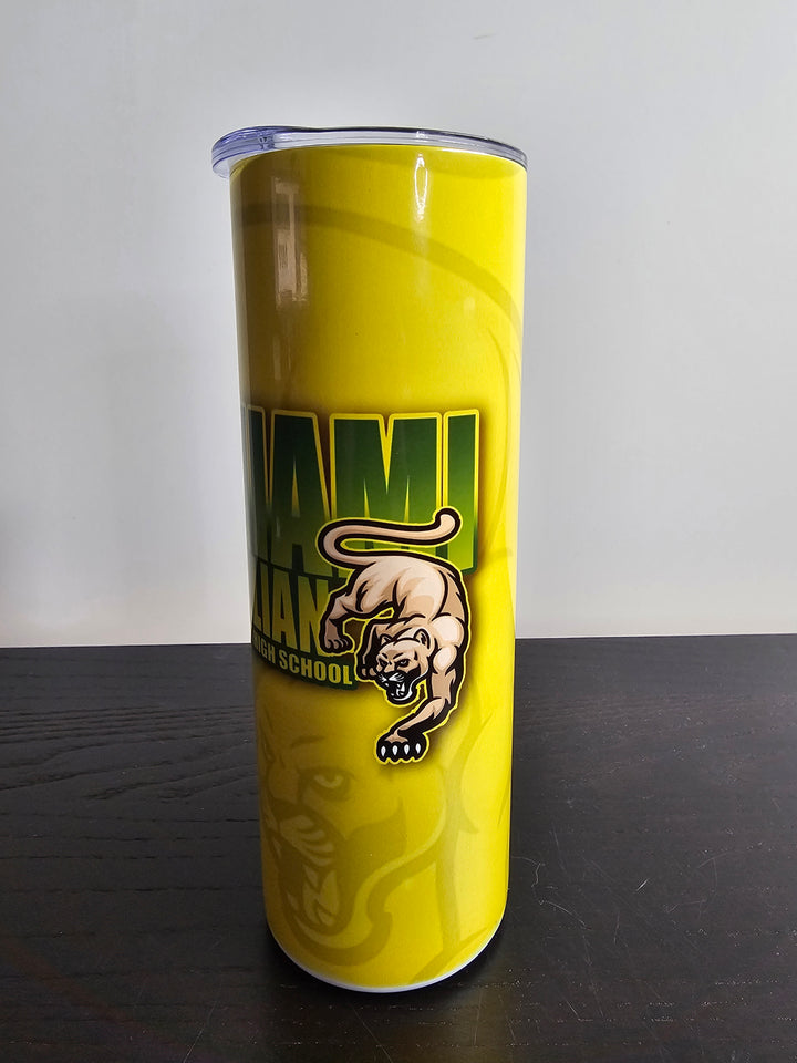 Miami Killian Senior High School Gold Tumbler