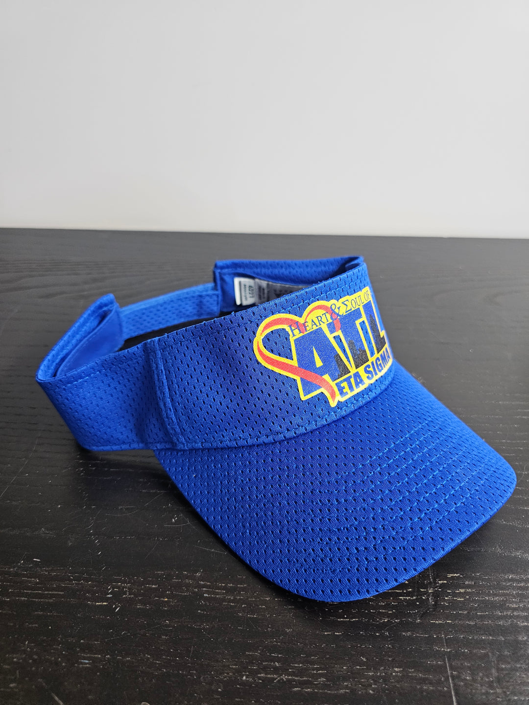 The Heart & Soul Eta Sigma Blue Visor