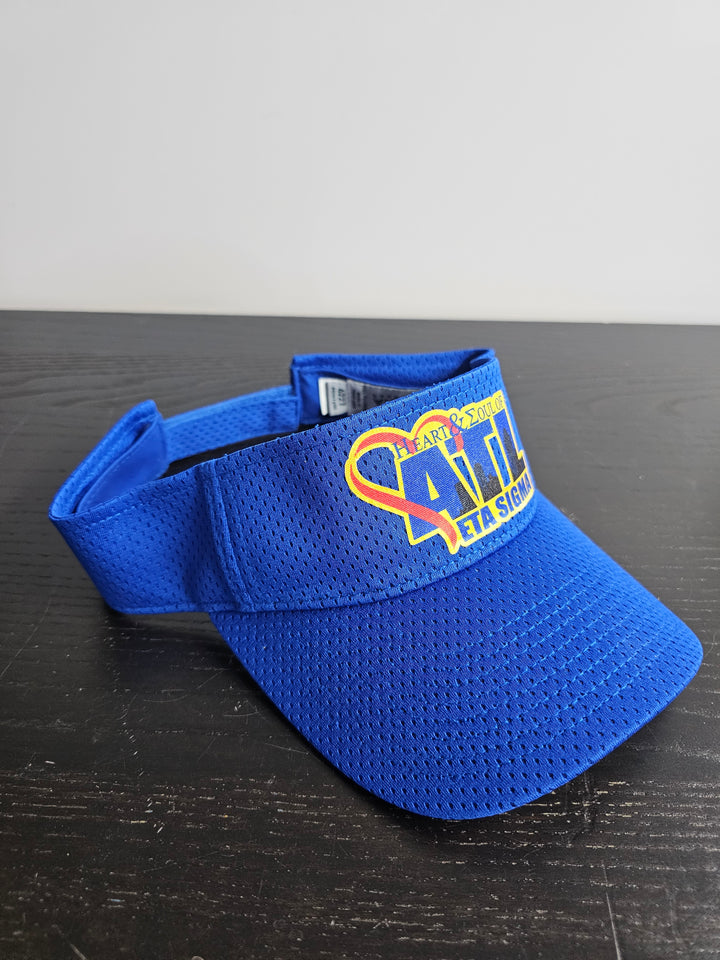 The Heart & Soul Eta Sigma Blue Visor