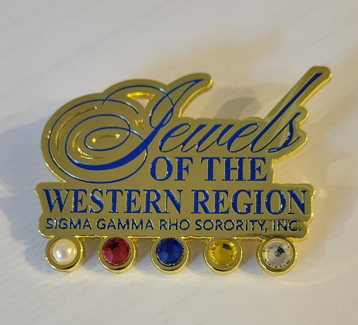 Pre order  Jewels of the West lapel pin
