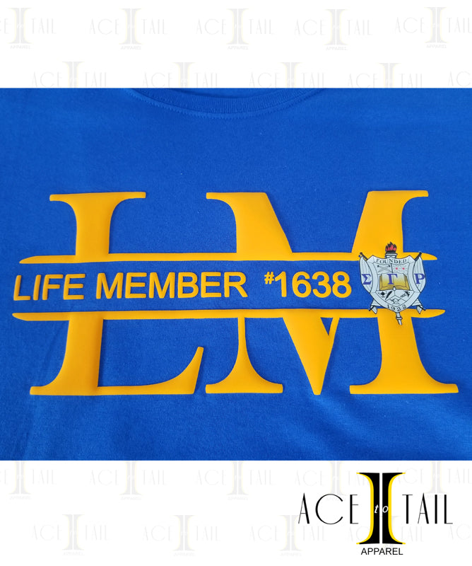 Sigma Gamma Rho Life Member blue